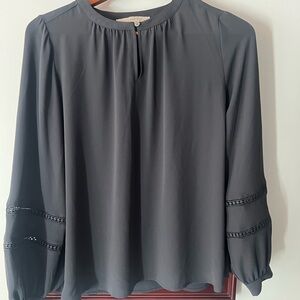 Women’s Loft Blouse Gray XSP